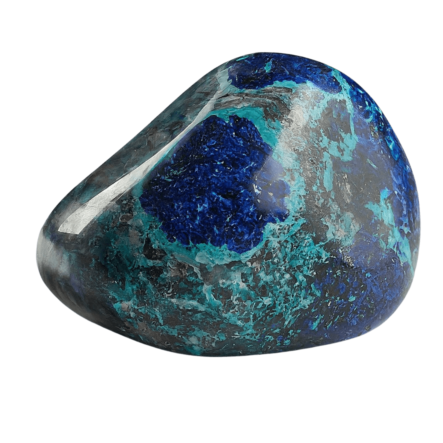 Azurite crystal