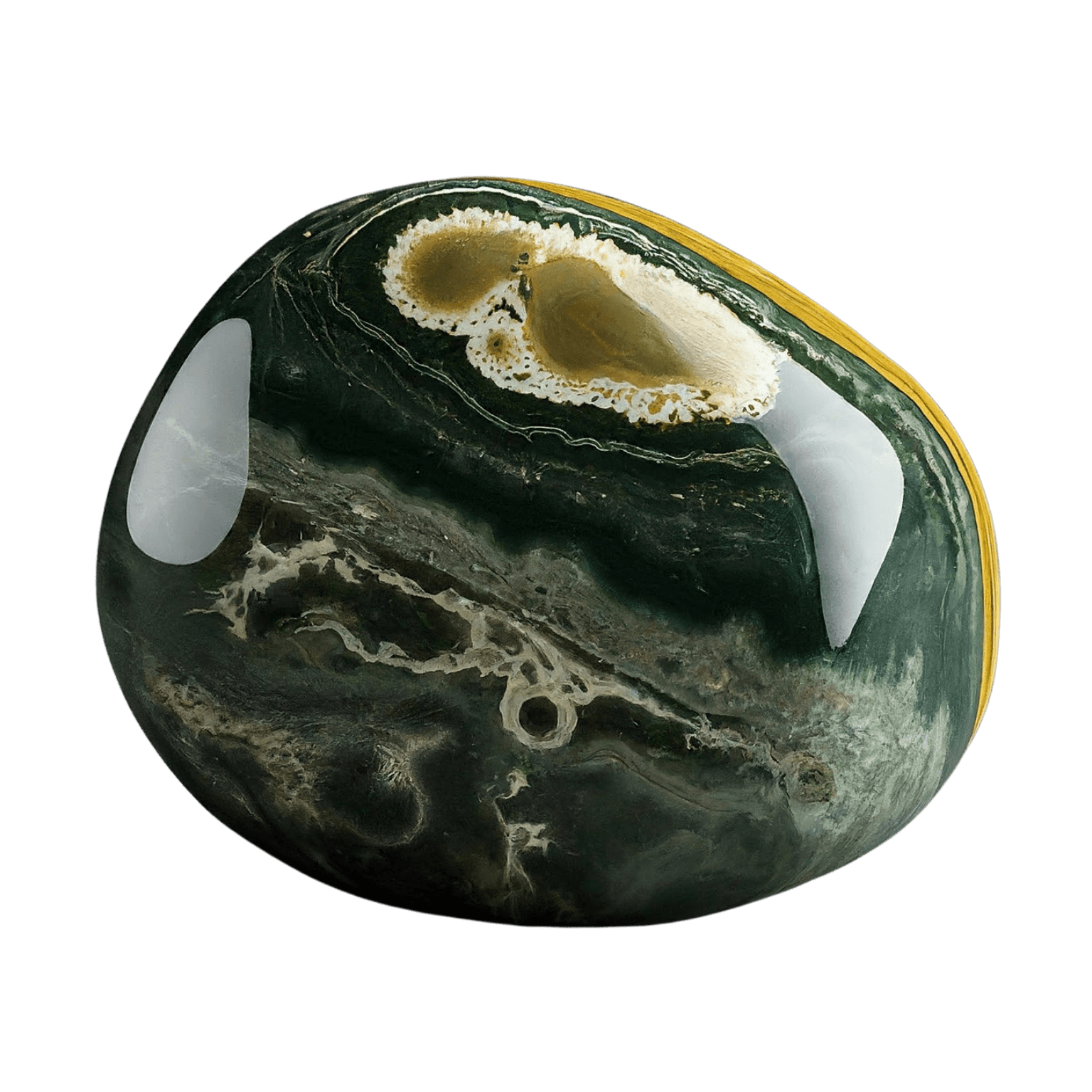 Ocean Jasper tumbled stone