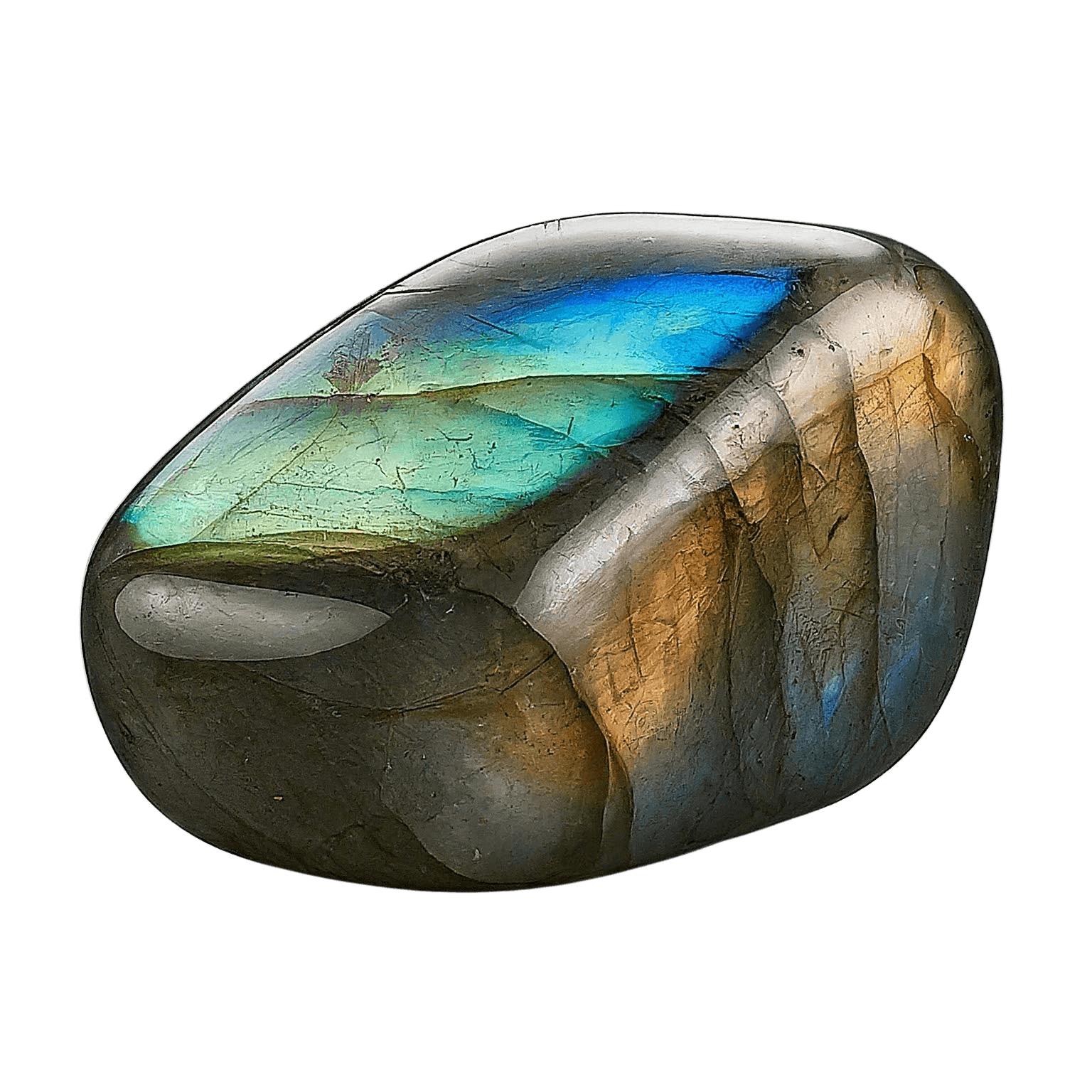 Labradorite crystal