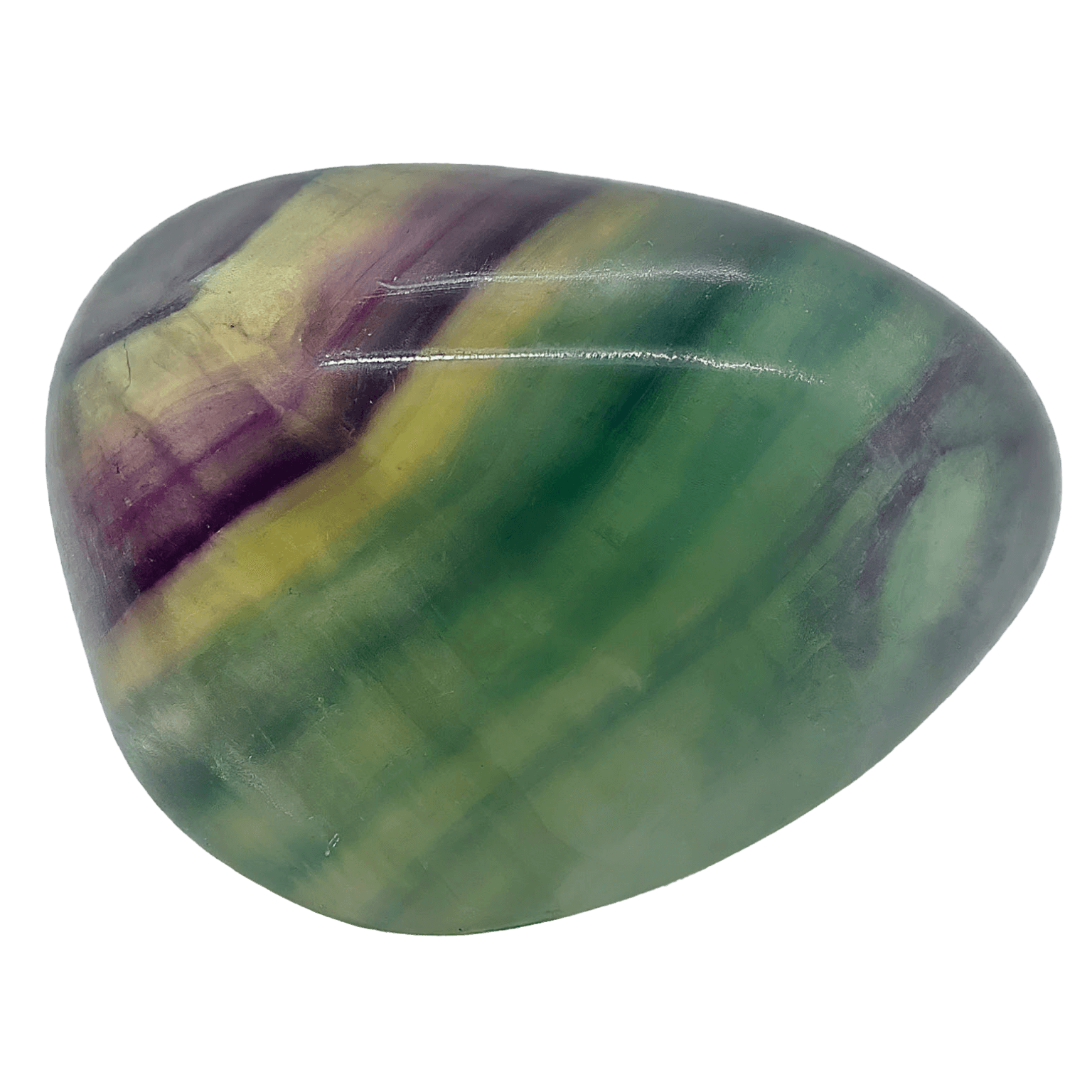 Rainbow Fluorite crystal