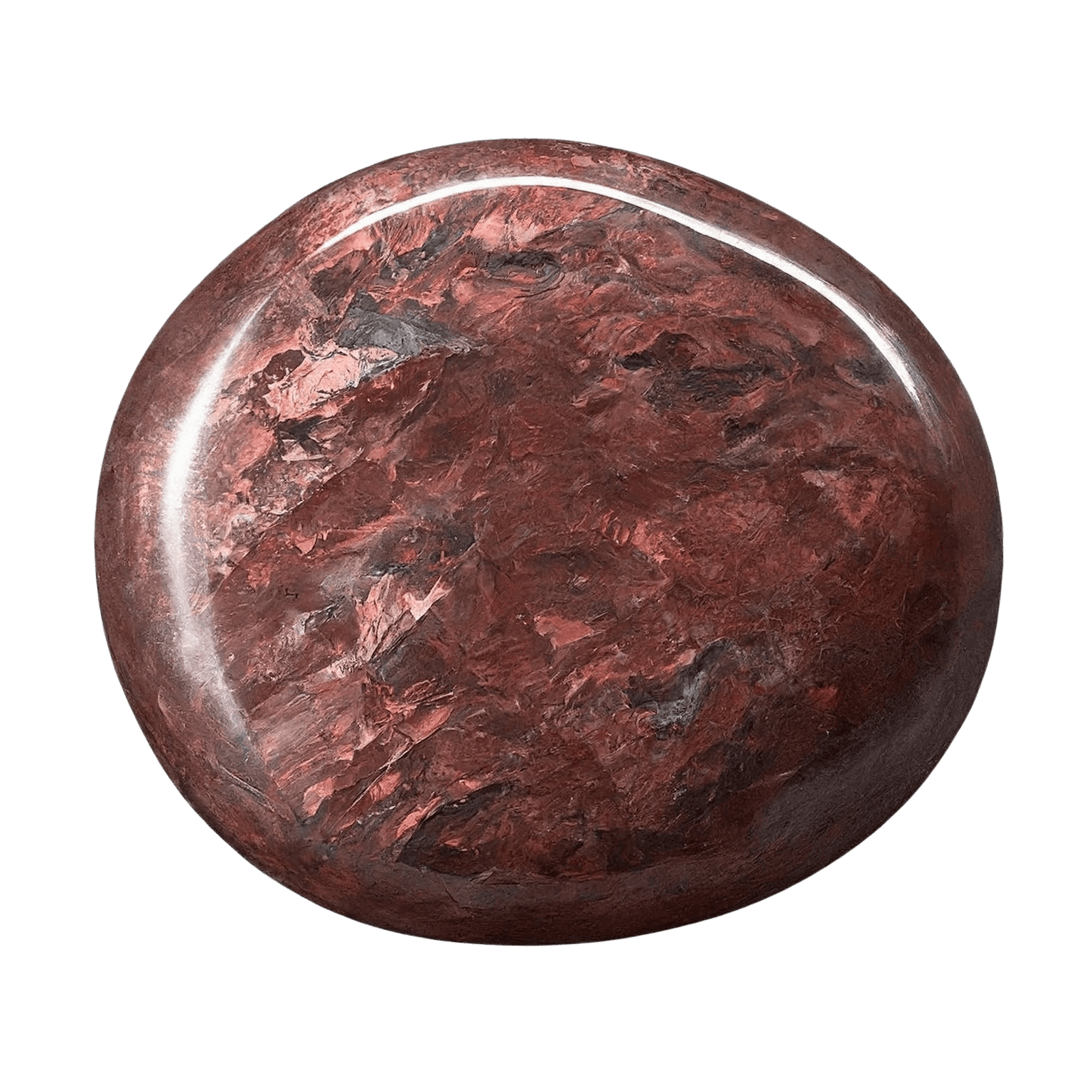 Red Muscovite Mica crystal