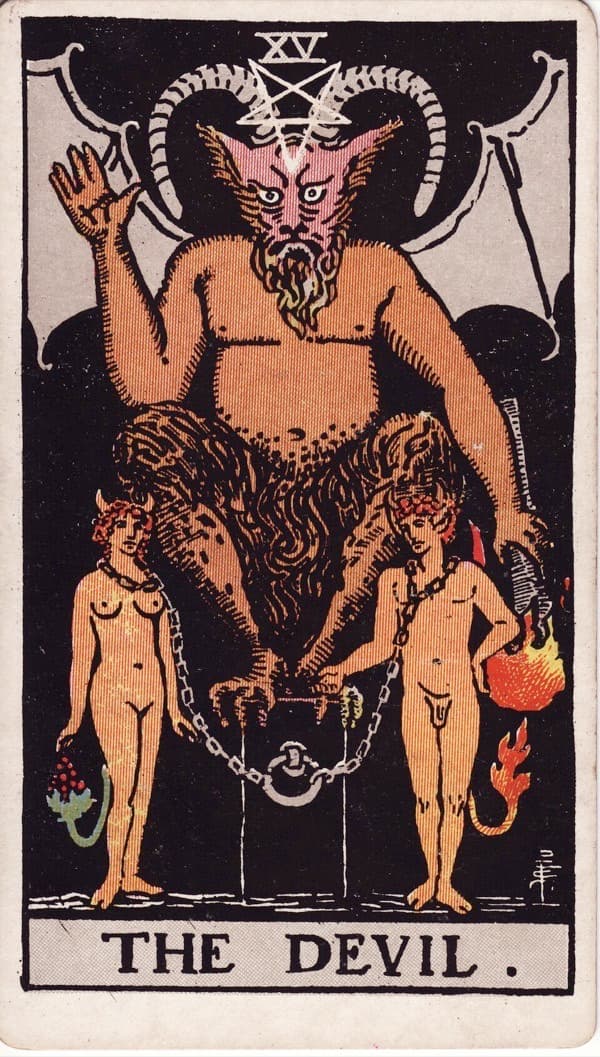 The Devil tarot card