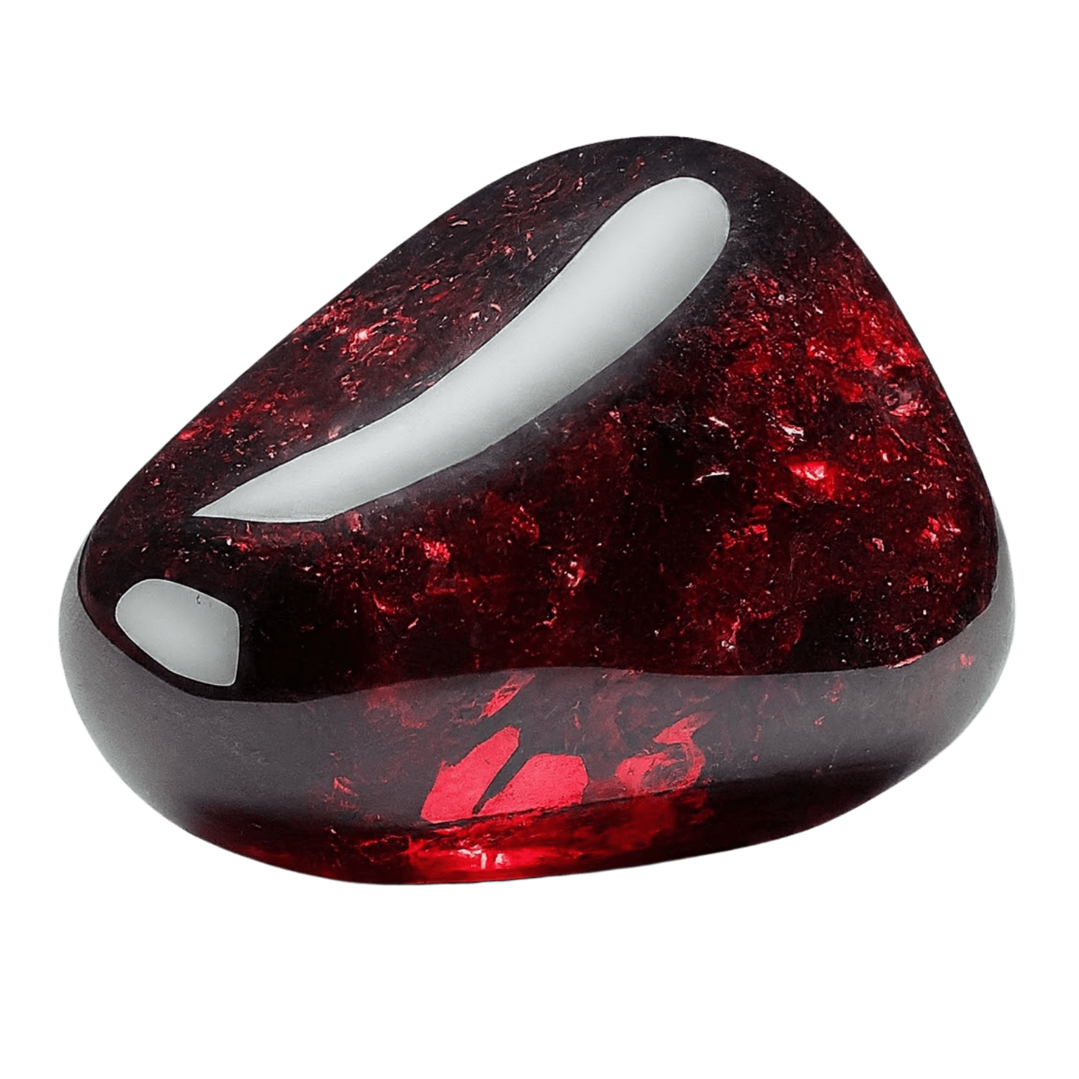 Almandine Garnet crystal