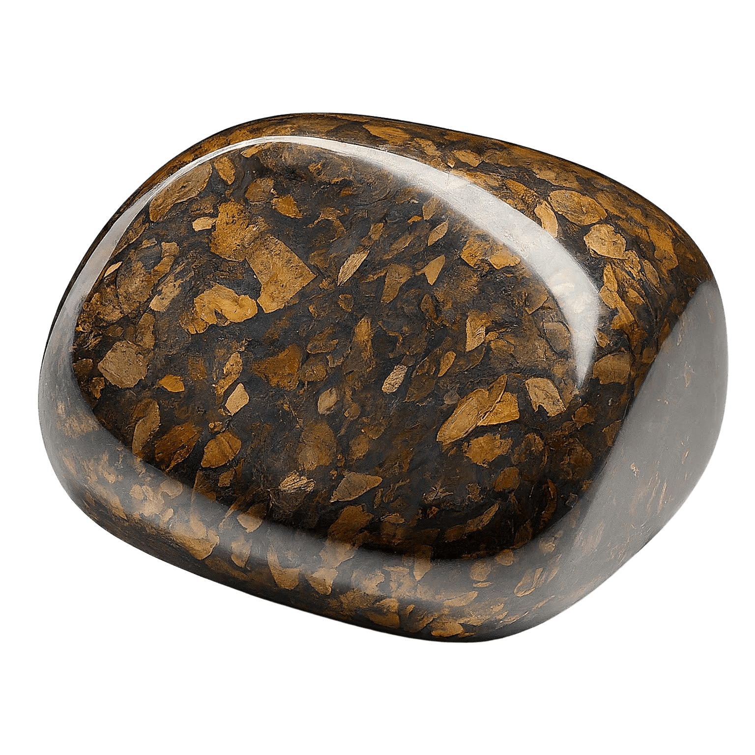 Bronzite crystal