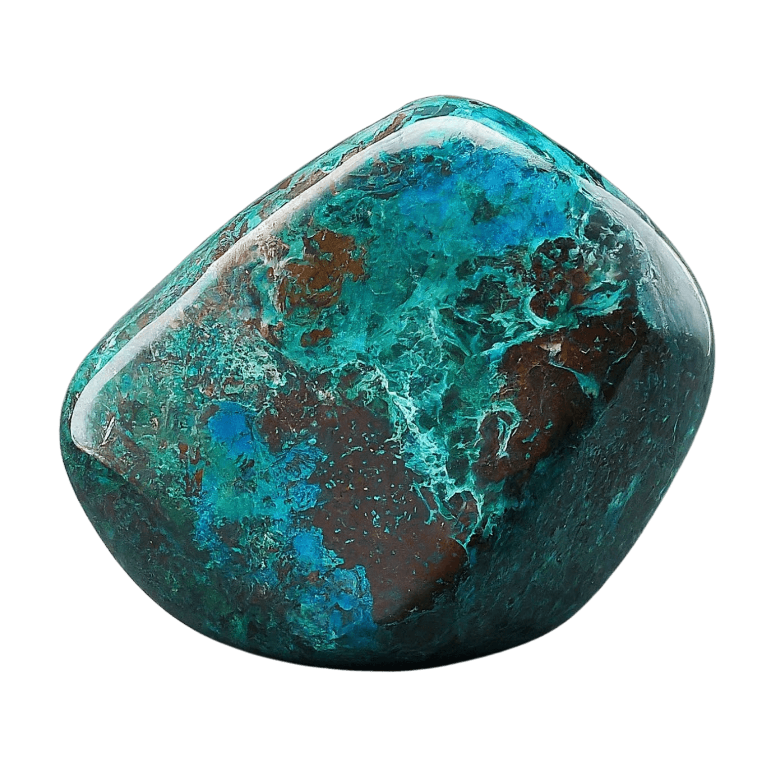 Chrysocolla crystal