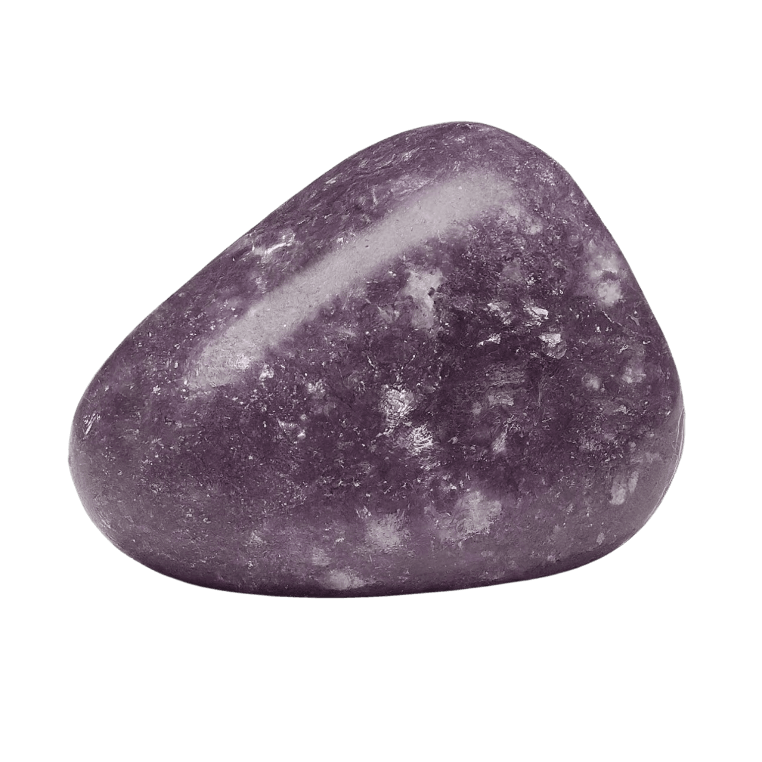 Lepidolite tumbled stone