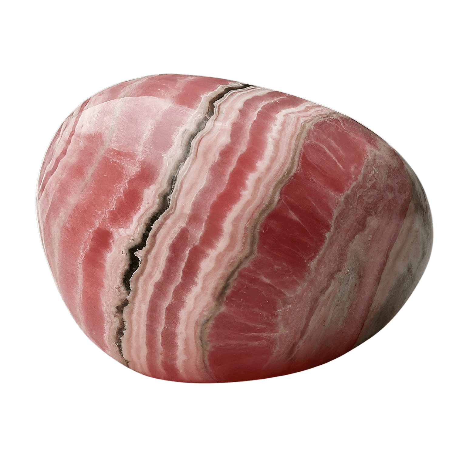 Rhodochrosite crystal
