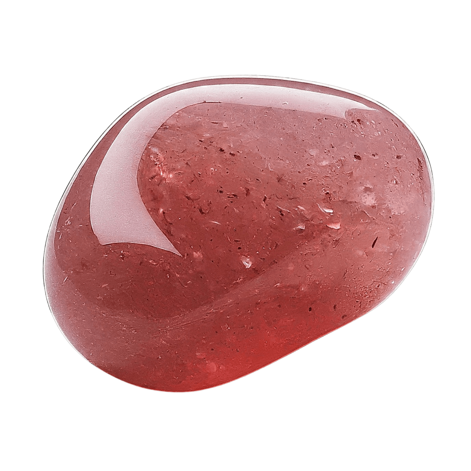 Strawberry Quartz crystal