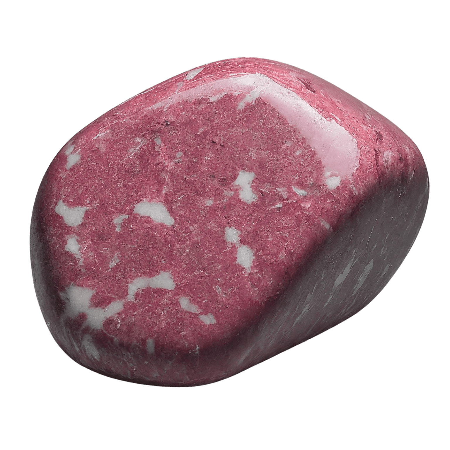 Thulite crystal