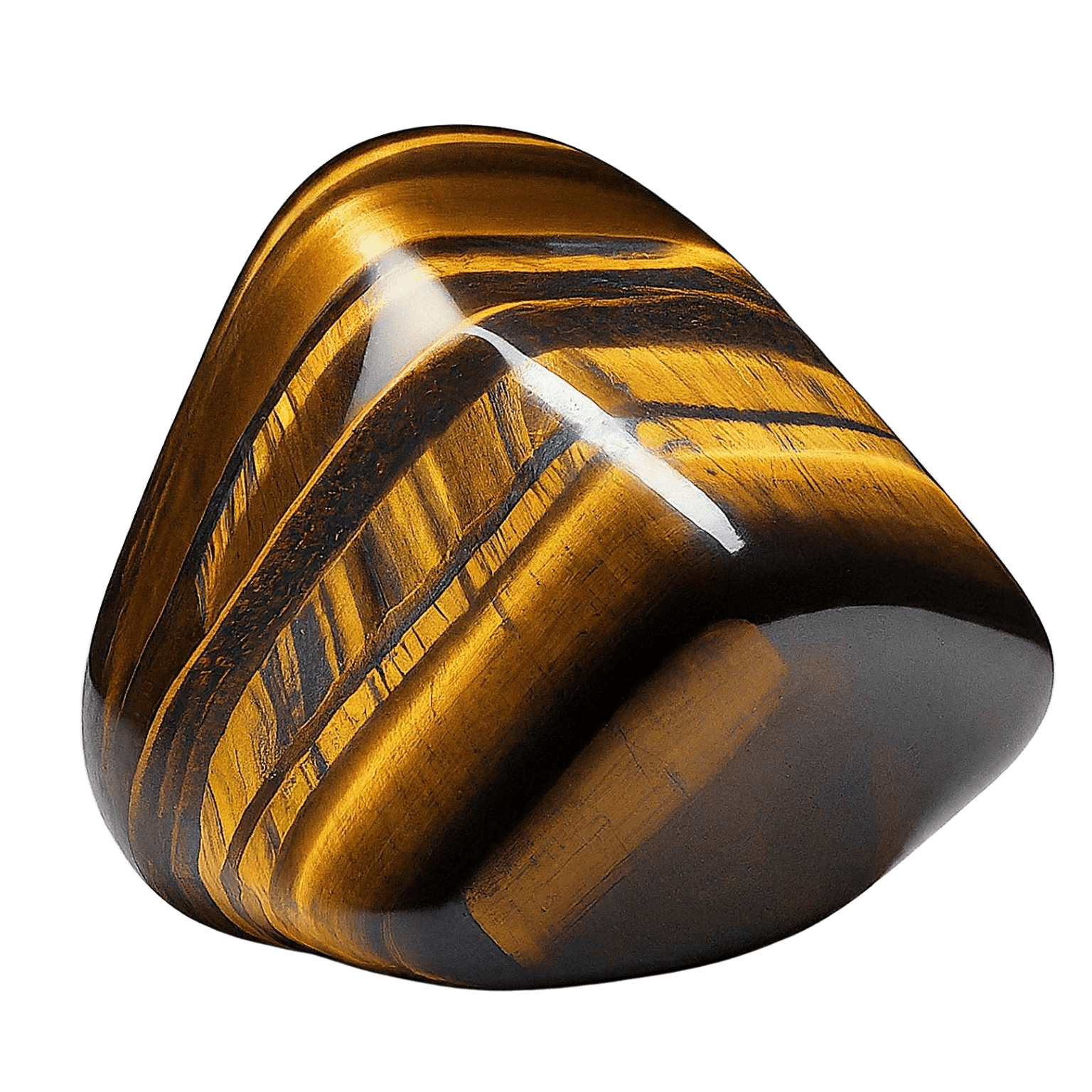 Tiger's Eye tumbled stone