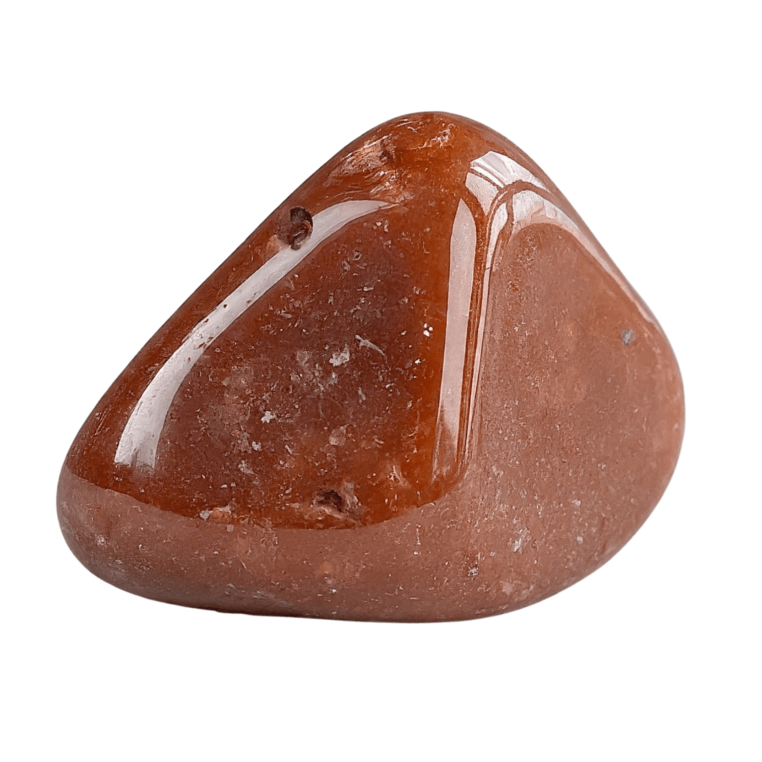 Vanadinite tumbled stone