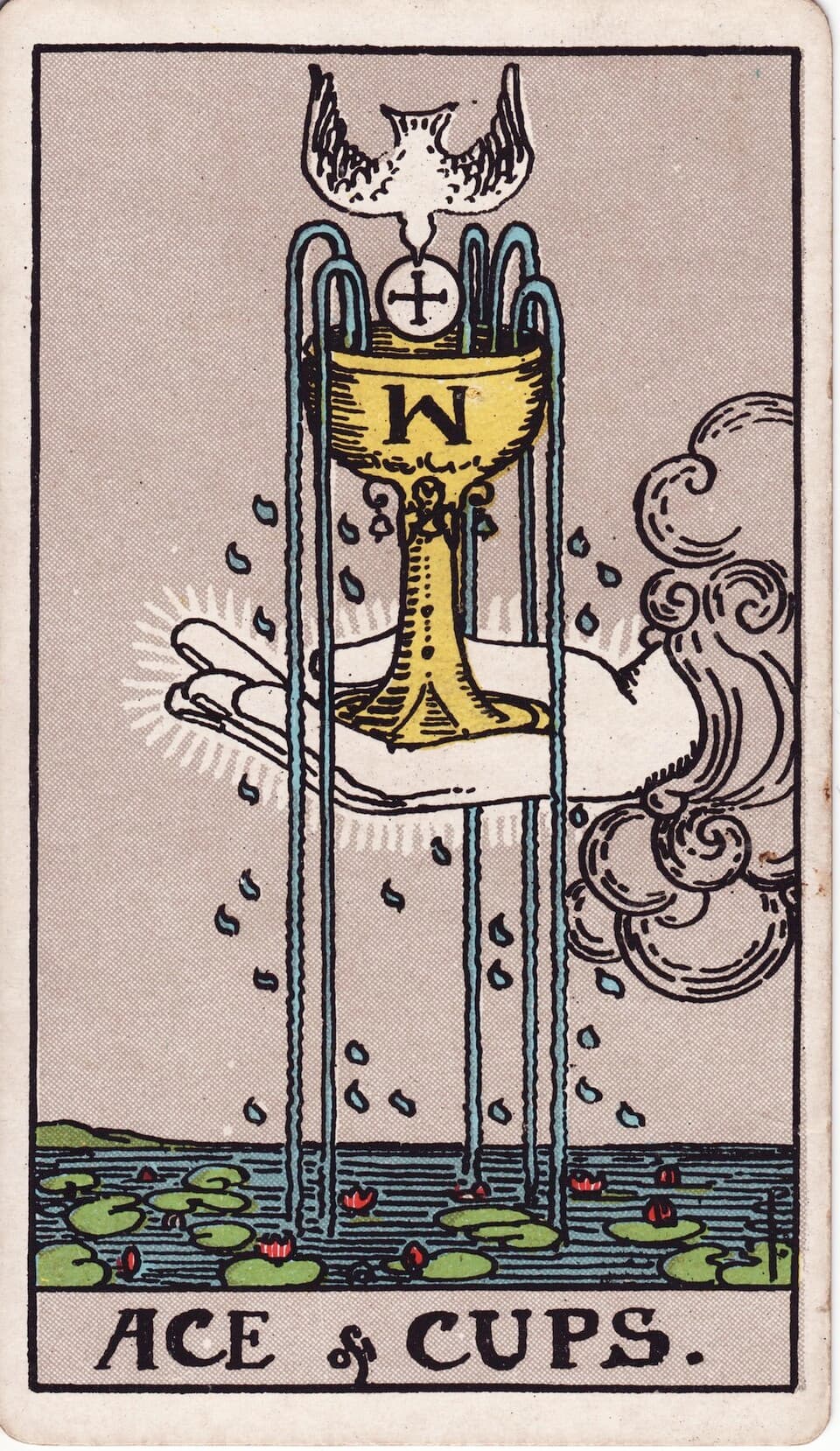 Ace of Cups reversed