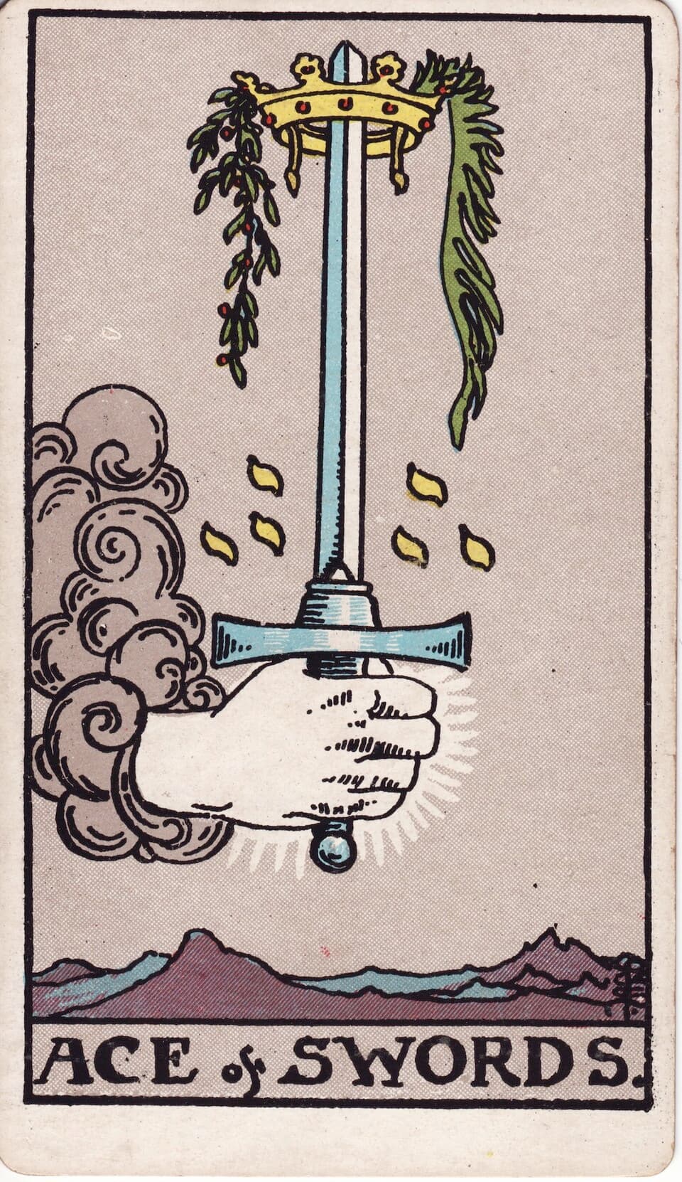 Ace of Swords reversed