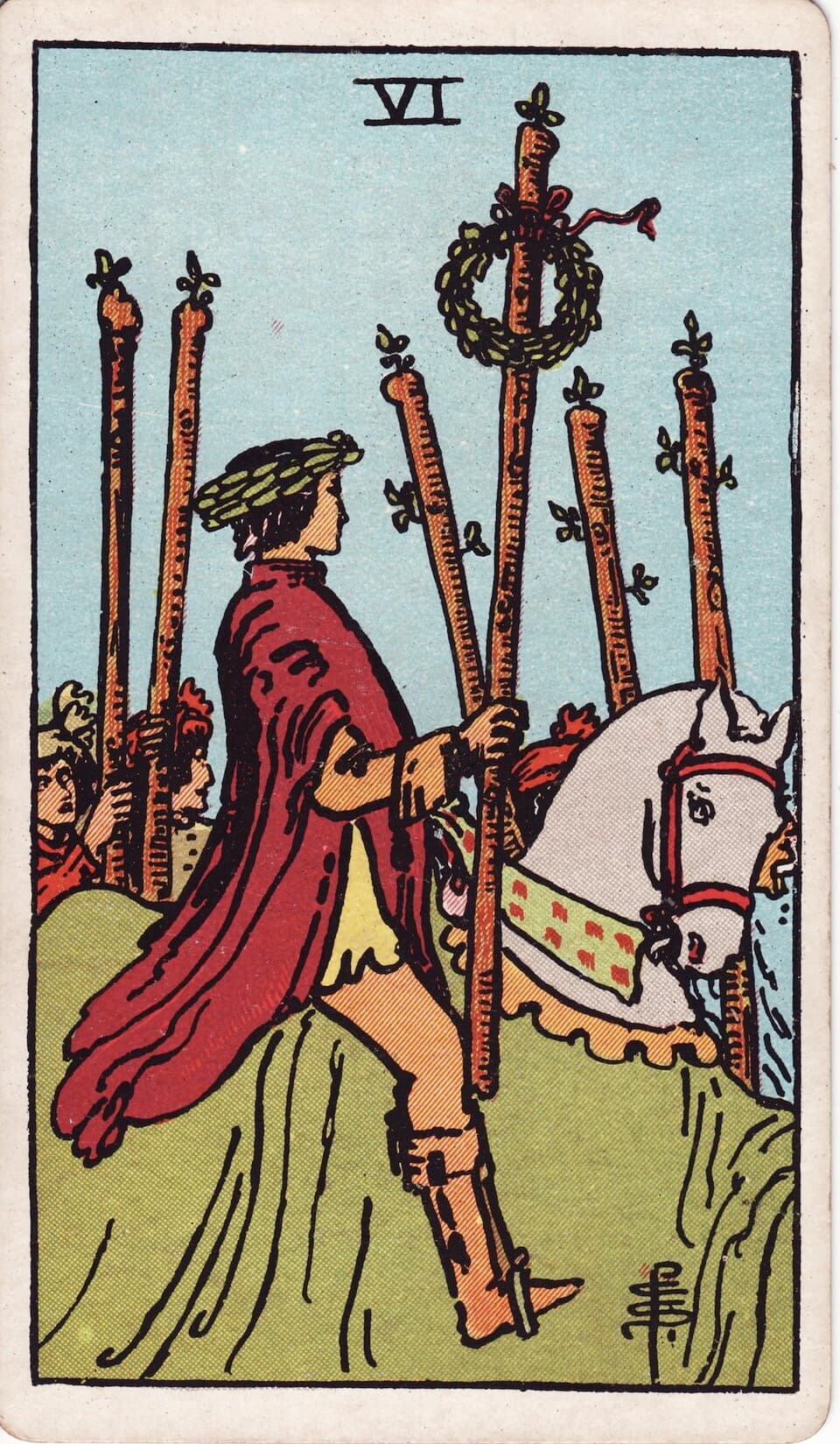 Six of Wands reversed